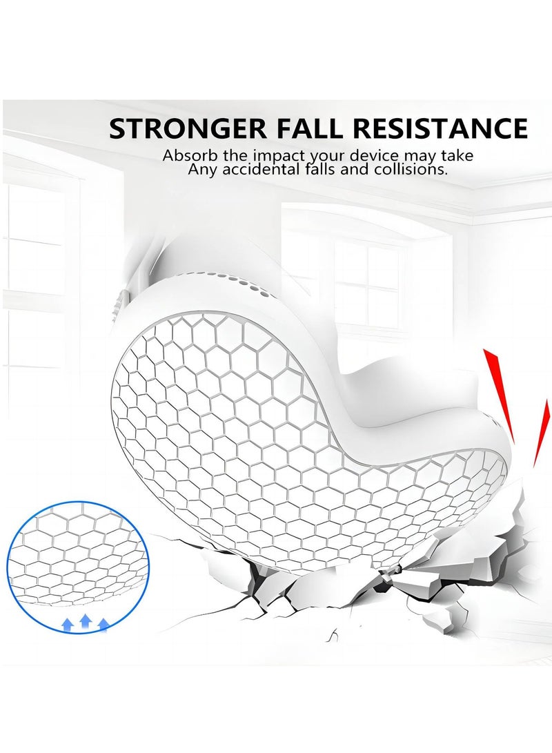 Compatible with Apple Vision Pro Case and Protective Cover Full Protective Cover for Vision Pro VR Headset 2024 Accessories Provides Superior Protection Against Scratches White - Image 3