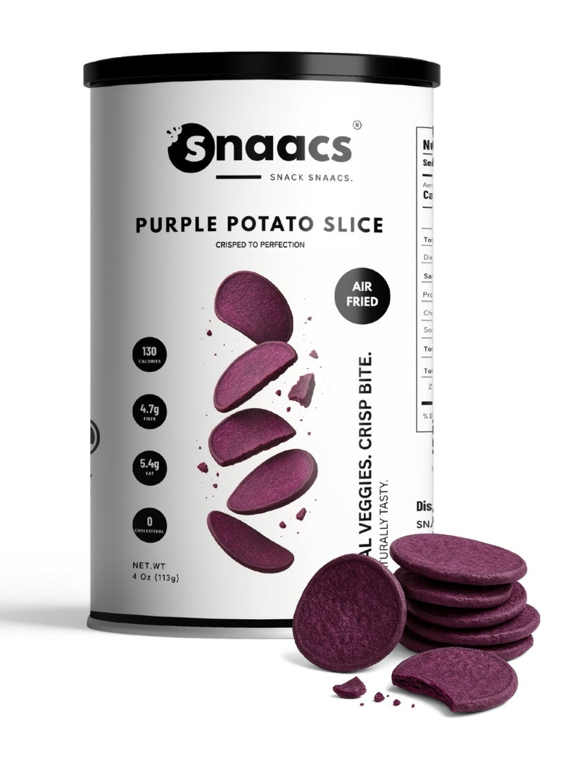 سناكس شرائح البطاطس الأرجوانية من SNAACS - Image 1