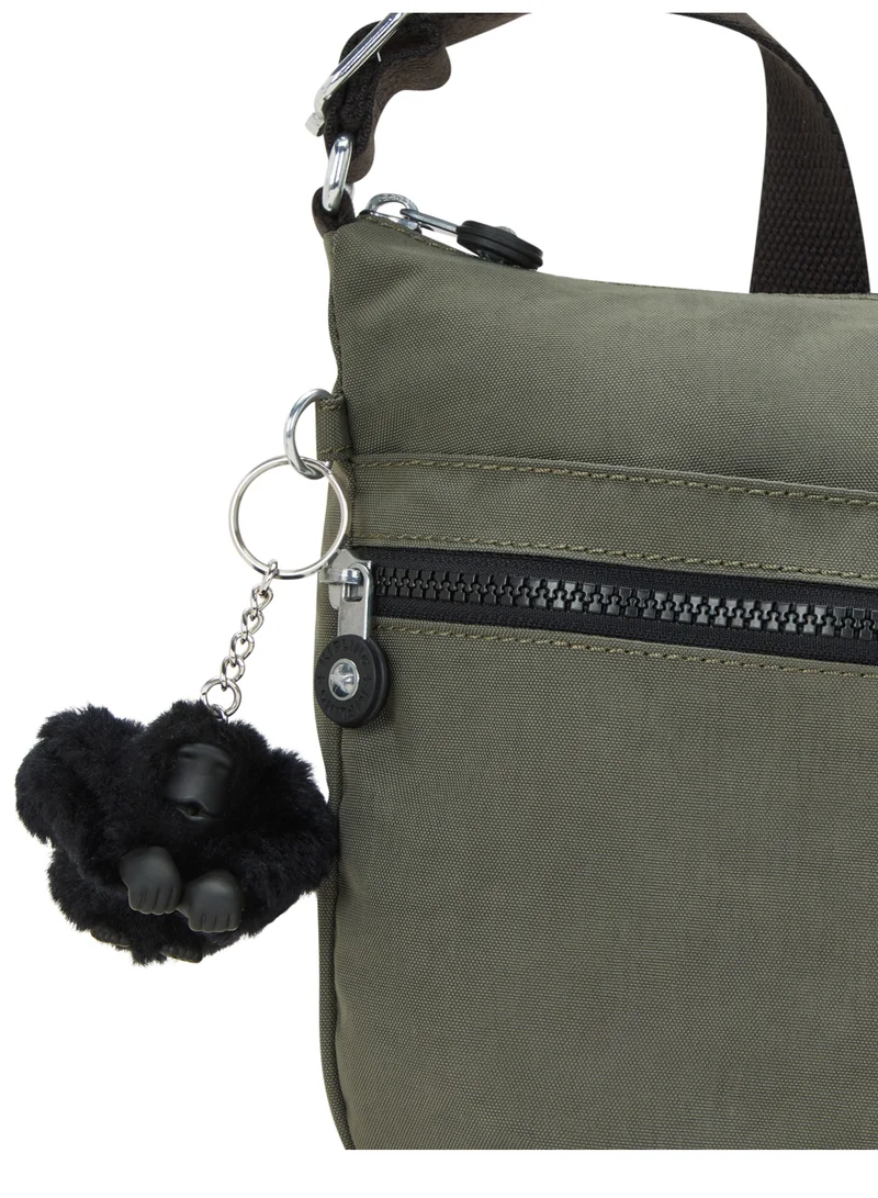 كيبلينغ Izellah Medium crossbody Green Moss-0214488D