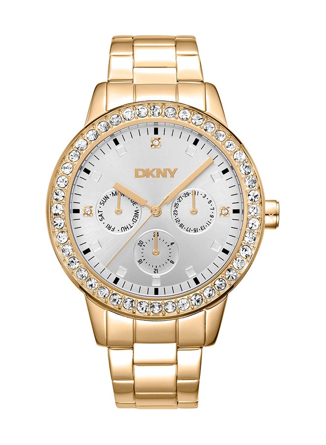 DKNY Parsons Multi Glitz DK1L055M0055 - Stainless Steel Female Quartz Multi-function - Image 1