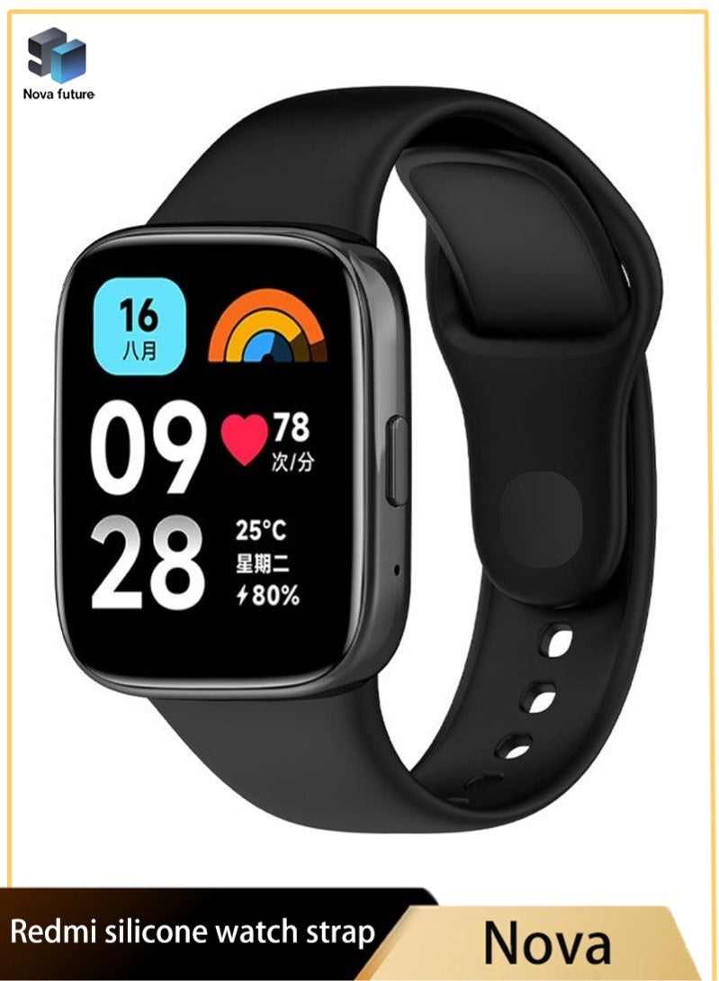 مستقبل نوفا حزام بديل أنيق عالي الجودة لساعة Xiaomi Redmi Watch 3 Active/Redmi Watch 3 Lite - Image 1