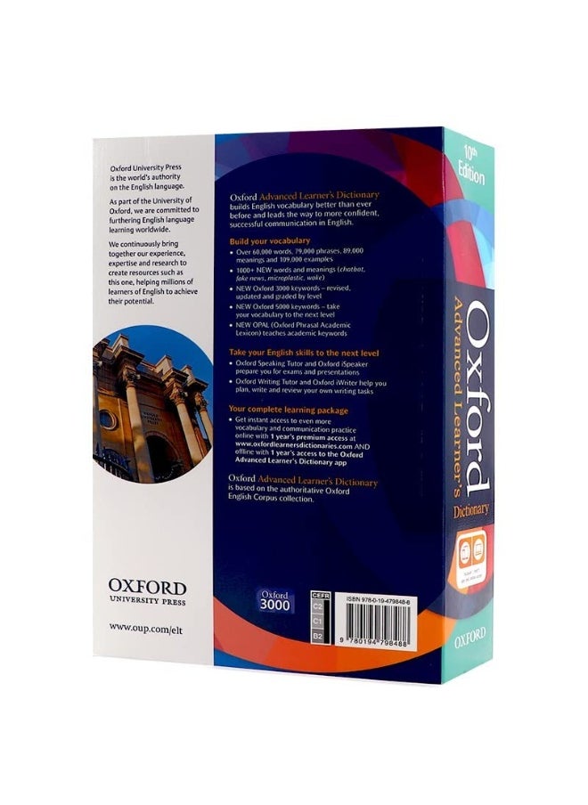Oxford Advanced Learner's Dictionary: Paperback (with 1 year's access to both premium online and app)
