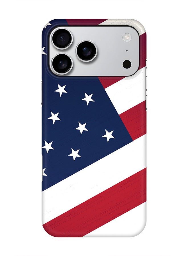 Stylizedd For iPhone 17 Pro Max,Case, [Compatible with MagSafe] Magnetic cover Slim fit Protection Matte, - Flag Of US