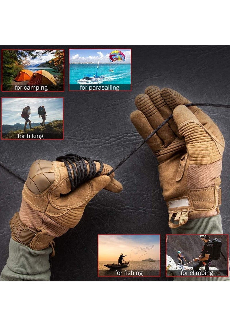 Y&D - Type III Paracord 550 Camping Rope Hiking Survival Boy Scout Parachute Cord Outdoor Hammock - Image 1