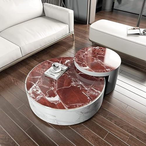 wall love Marble OilProof & Waterproof self-Adhesive Sheet Stickers Big Countertop Cabinet Furniture puja Room Kitchen,Home Sticker Wallpaper 60 x 200cm (RED Brown Wallpaper) - Image 3