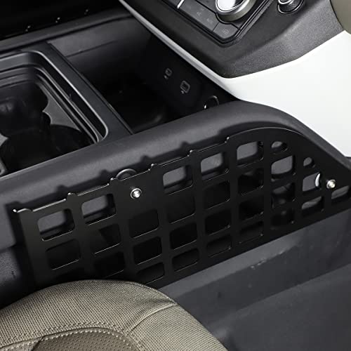 TINKI Alloy Car Interior Center Console Modular Storage Panel for Land Rover Defender 110 Accessories 2020 2021 2022 System Cargo Rack Trunk Shelf Interior Luggage Storage Carrie Auto Parts - Image 4