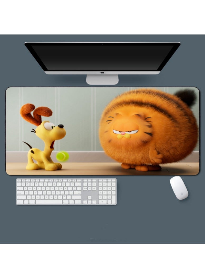 Anna 300x600x2mm 3D Garfield & Odie Anime Pattern Non-Slip Gaming Mouse Pad - Image 3