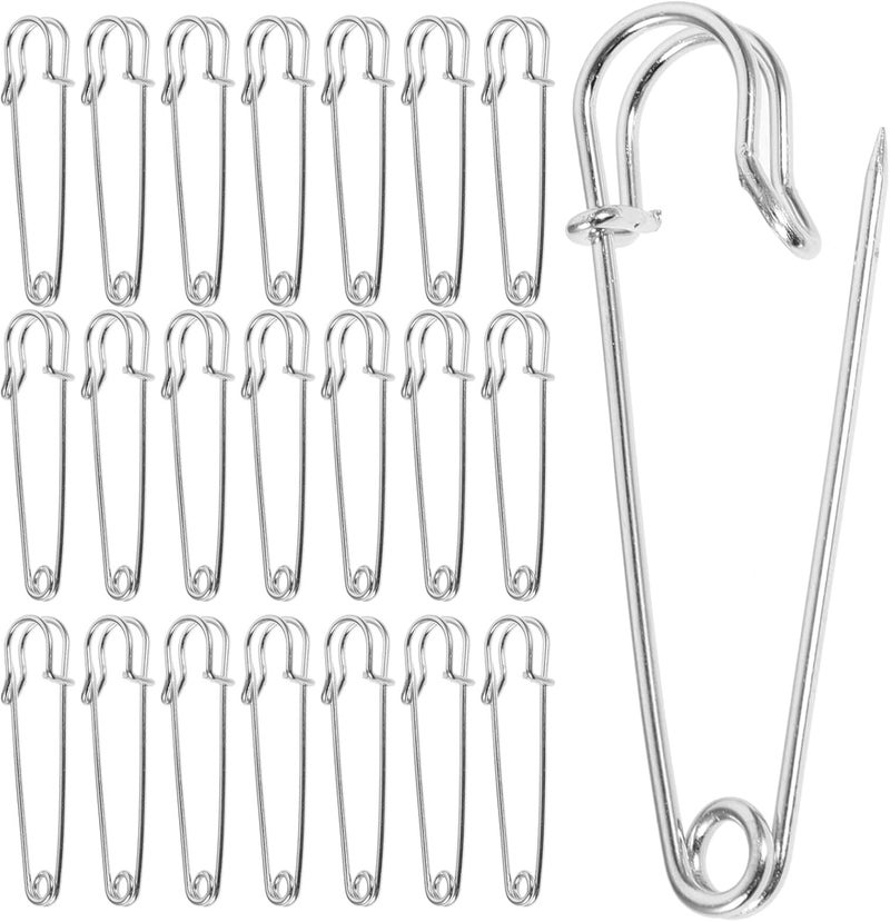 150pcs Large Metal Safety Pins for DIY Crafts and Sewing Heavy Duty Blanket Pins for Sweaters, Scarves, and Clothing Accessories - Image 1