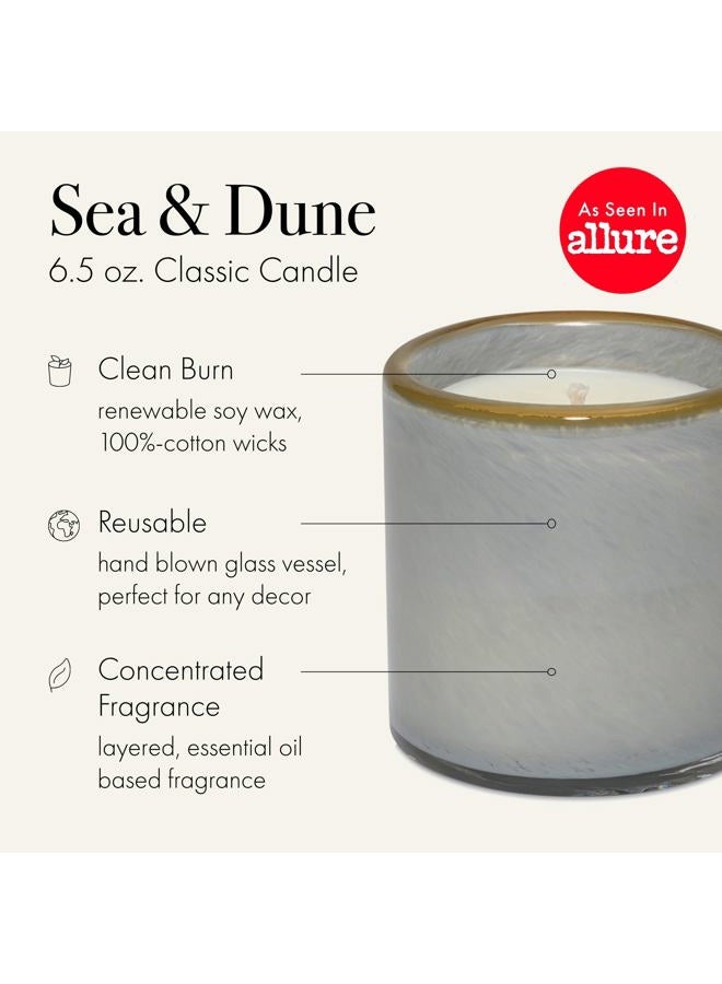 LAFCO New York Classic Scented Candle (Sea & Dune, Beach House - 6.5 oz) - Image 2