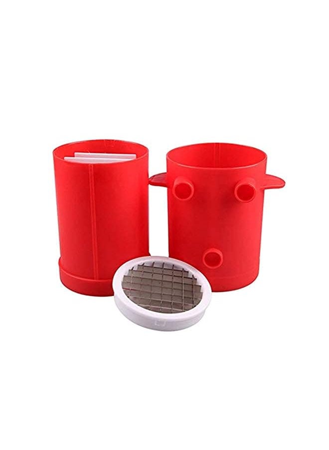 UBOYLI - Chipper Fries Potato Maker Potato slicers French Fries Maker French Fries Cutter, Microwavable safe - Image 1