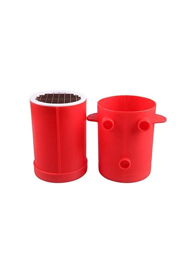 UBOYLI - Chipper Fries Potato Maker Potato slicers French Fries Maker French Fries Cutter, Microwavable safe - Image 1