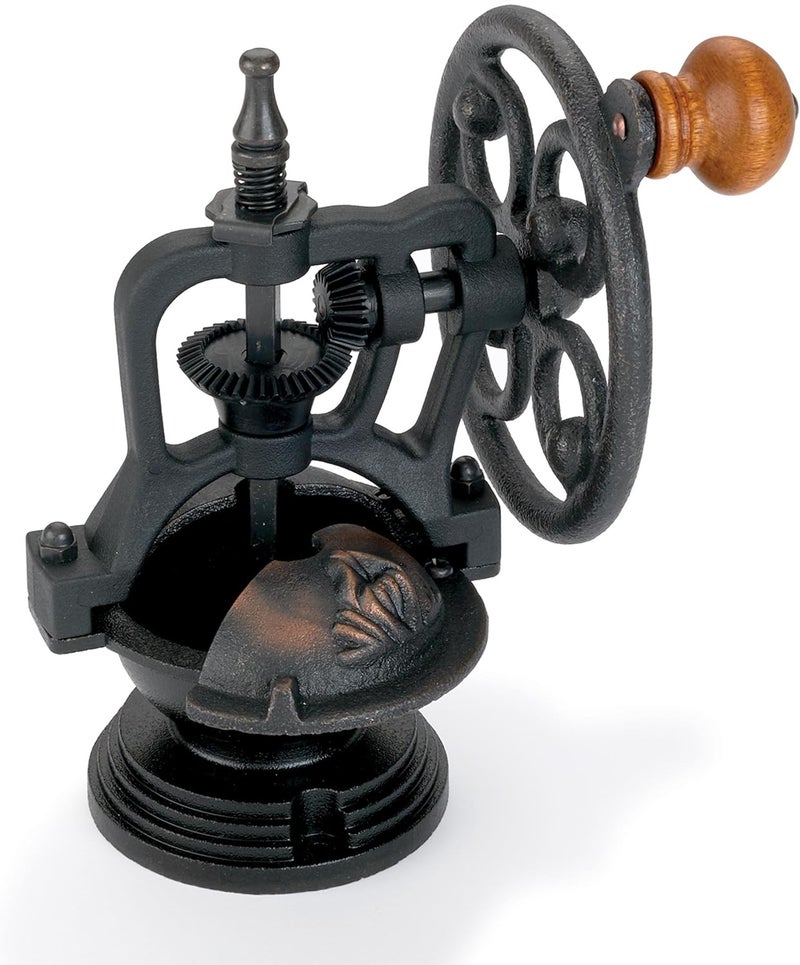 WOODRIVER Project Kit  Antique Style Side Crank Coffee Grinder Kit Mechanism Cast Bronzed - Image 1