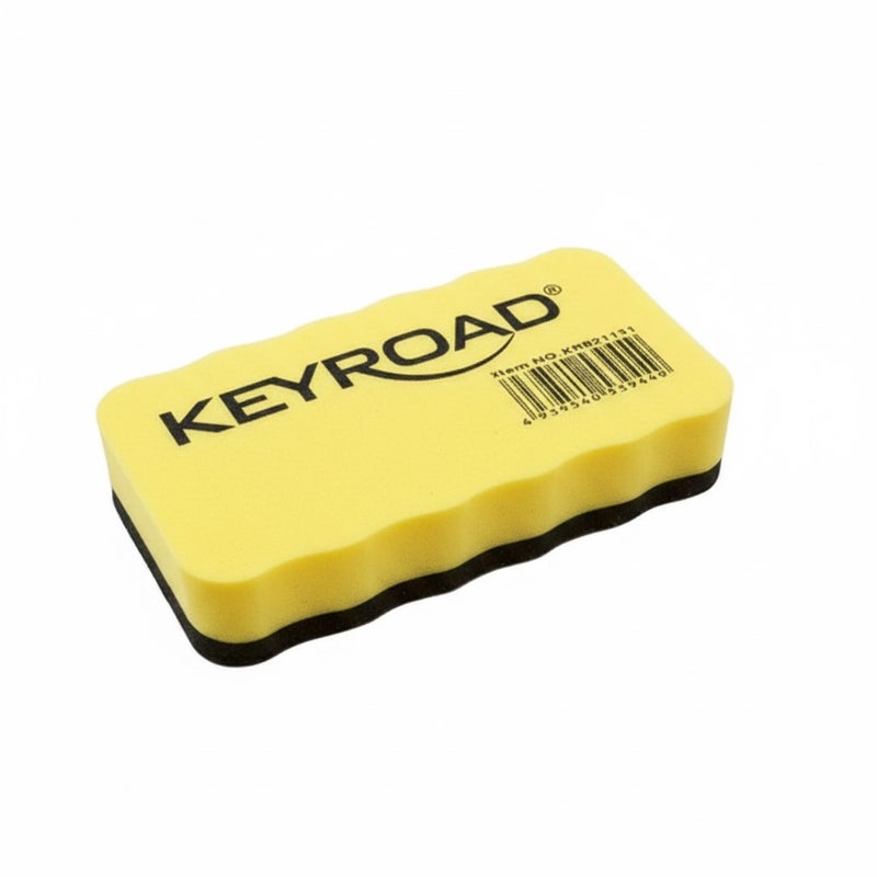 Keyroad Large Magnetic Whiteboard Eraser Yellow Model KR921131