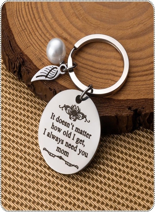 HUINF Mother's Day Keychain Gift from Daughter Son for Mom, Mom Keychain Gifts for Valentine's Day Birthday Christmas - Image 4