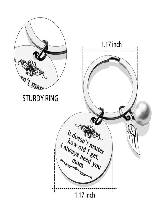 HUINF Mother's Day Keychain Gift from Daughter Son for Mom, Mom Keychain Gifts for Valentine's Day Birthday Christmas - Image 2