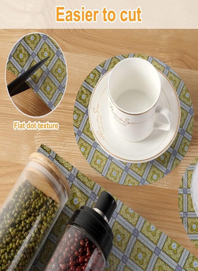 Vocal Store Kitchen Drawer/Cabinet Shelf Mat|PVC Material|Adjustable Size 10 Meter Roll, Yellow - MDOJ2-P041-10 - Image 4