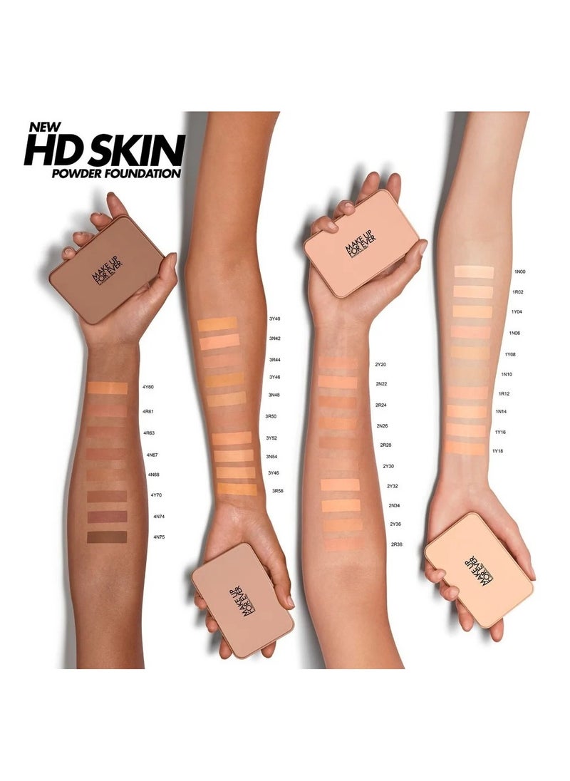 MAKE UP FOR EVER HD Skin Foundation Powder 2Y32 Warm Caramel - Make Up For Ever  - Image 3