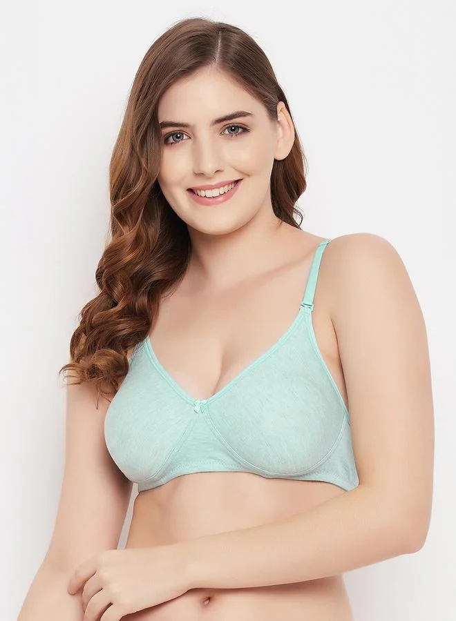 Clovia Non-Padded Non-Wired Full Cup Multiway T-shirt Bra - Cotton Rich