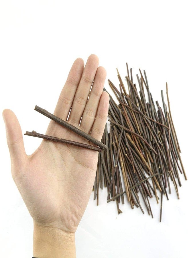 TKOnline 100Pcs 10cm 0.1-0.2 Inch in Diameter Wood Log Sticks for DIY Crafts Photo Props Craft Sticks, Wood Crafts, Sticks inch - Image 4