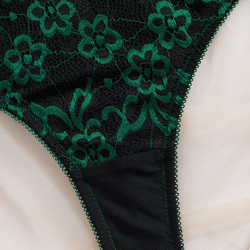 Sexy Lace Bra Set - Transparent, Alluring, and Passionate - Image 3