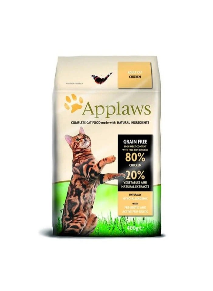 Applaws Cat Dry Food Chicken 400g - Image 1
