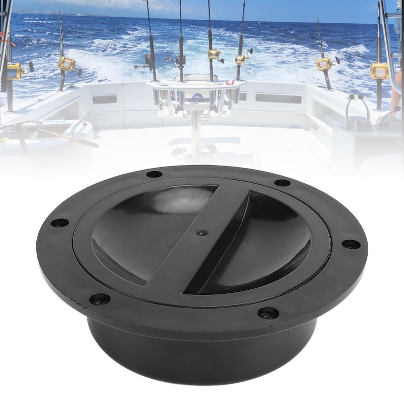 Single Junction Box Marine Fishing Waterproof Electrical Power Supply for Boats RVs Yachts ABS Metal Black - Image 5
