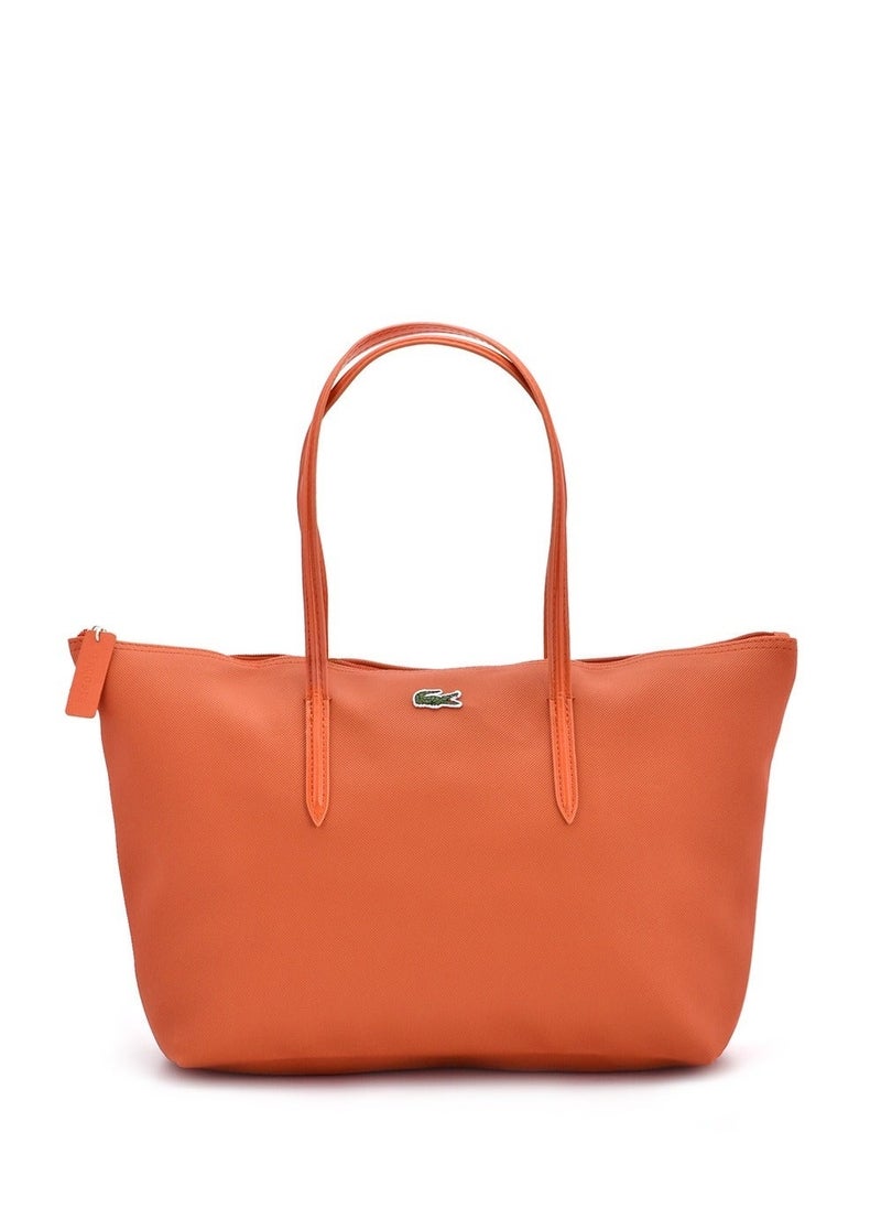 LACOSTE - Lacoste Women's L.12.12 Concept Large Vertical Shopping Bag - Image 1