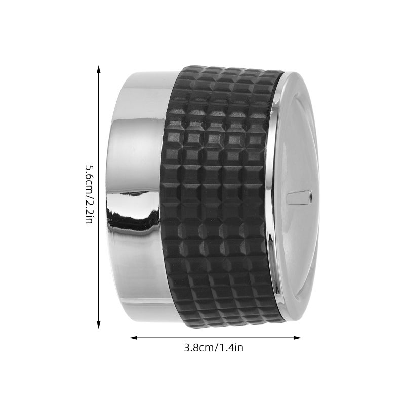 Universal Gas Grill Burner Knobs Replacement 4Pcs Black Plastic 8mm Non Slip Grip - Image 3