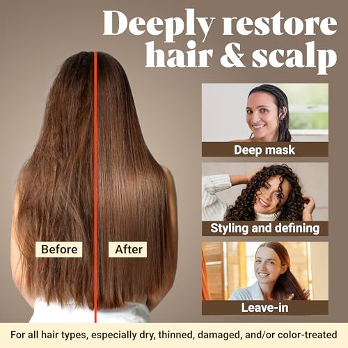Vital Strands 100% Organic Raw Batana Oil for Hair Growth – Strengthens Hair, Reduces Breakage, Enhances Shine – Pure, Non-Greasy – No Silicones, Sulfates, or Parabens – All Hair Types – 2oz Glass Jar - Image 5