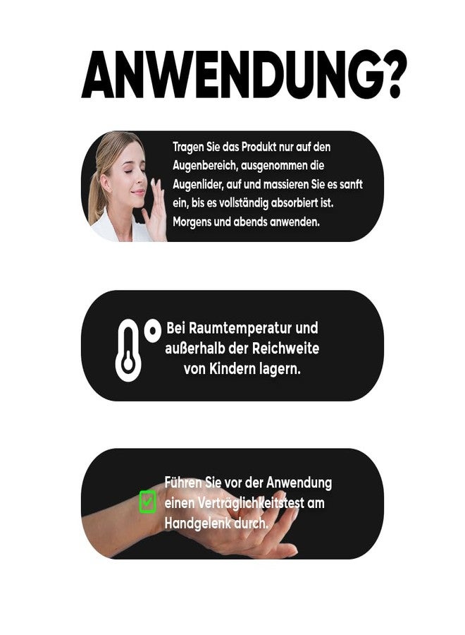 Mineaderm Advanced Rejuvenating Eye Cream for Dark Circles and Puffiness - Anti-Aging Eye Treatment with Peptides Stem Cells and Shea Butter - Firms Smooths and Hydrates Under Eye Area - Image 5