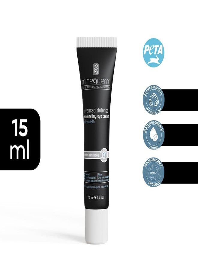 Mineaderm Advanced Rejuvenating Eye Cream for Dark Circles and Puffiness - Anti-Aging Eye Treatment with Peptides Stem Cells and Shea Butter - Firms Smooths and Hydrates Under Eye Area - Image 2