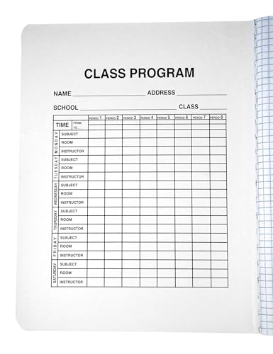 School Smart Stitched Cover Composition Book, Quad Ruled, 9-3/4 x 7-1/2 Inches, 200 Pages - Image 3