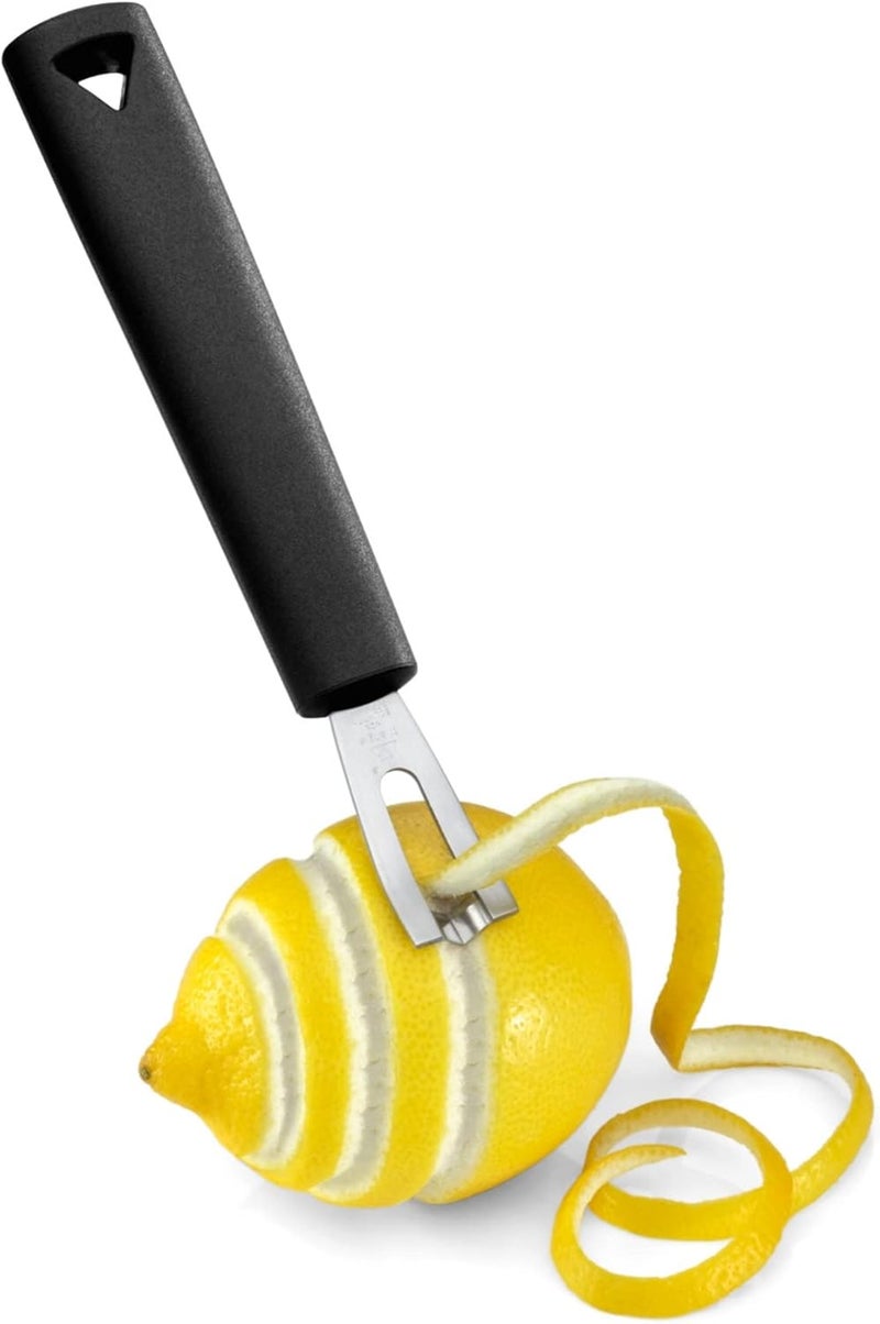 triangle Channel Knife - Triangular, V-Shaped Stainless Steel Blade - Fruit & Vegetable Carving Tool for Garnishing - GreenGrip Handle - Dishwasher Safe - Made in Germany - Image 3