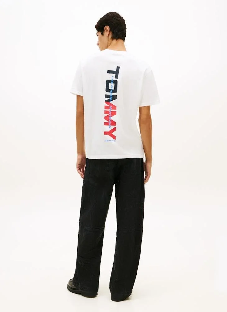 TOMMY JEANS Back Logo Relaxed Jersey T-Shirt
