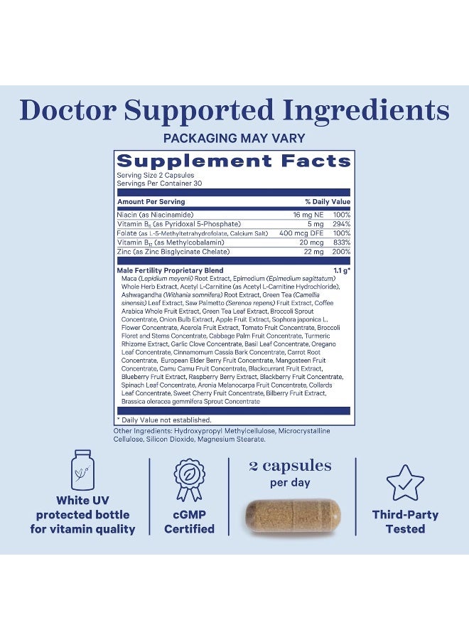 Pink Stork كبسولات دعم الخصوبة للرجال - Image 3