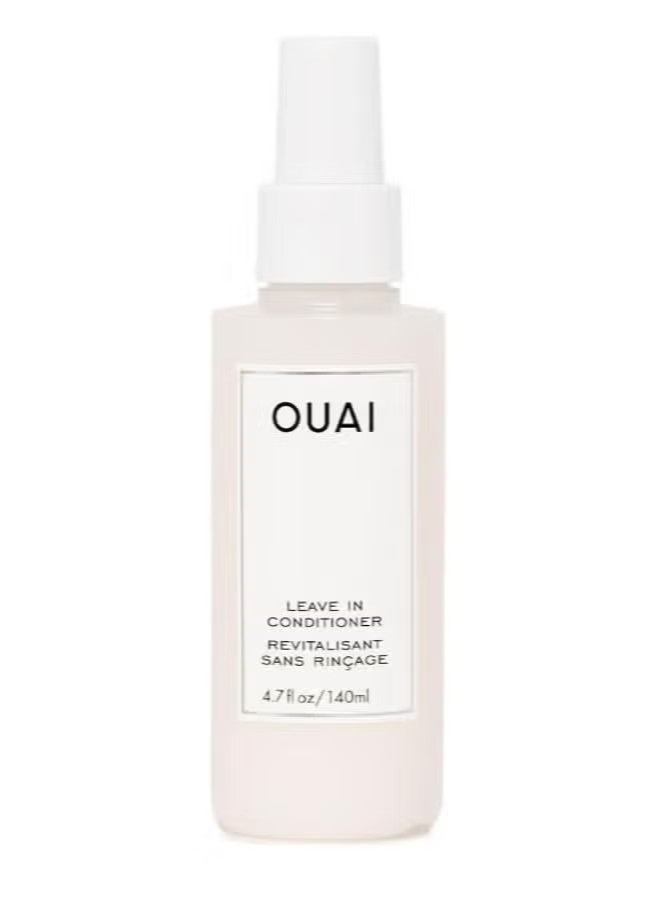 Ouai Leave In Conditioner & Heat Protectant Spray - Prime Hair for Style, Smooth Flyaways, Add Shine and Use as Detangling Spray - No Parabens, Sulfates or Phthalates (4.7 oz) - Image 1
