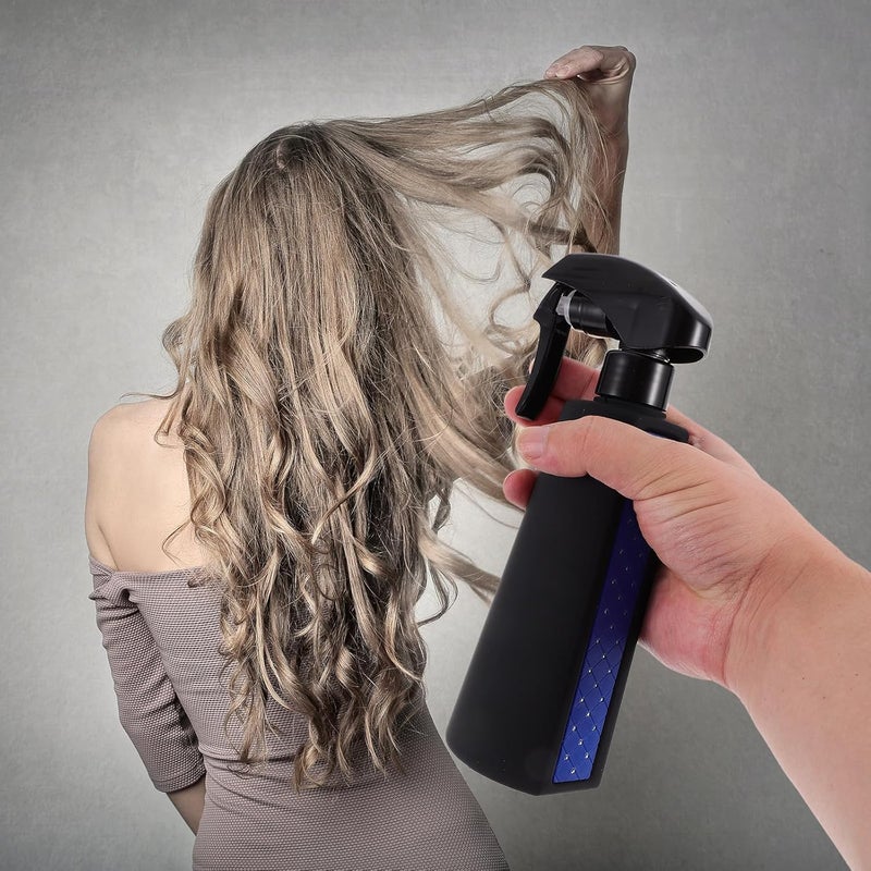 Large Capacity Hairdressing Spray Bottle Plastic Water Mister with Fine Mist for Salon and Gardening Use Refillable Hairdressing Sprayer Random Color - Image 3