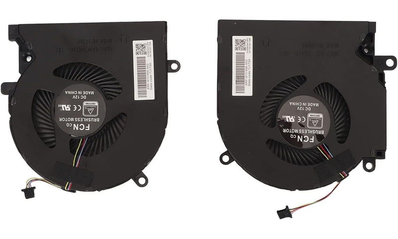 مروحة تبريد بديلة للابتوب 4 سنون DC12V من سبائك الألومنيوم ABS فائقة الهدوء 45CFM أداء تبريد عالي لوحدة المعالجة المركزية ووحدة معالجة الرسوميات TPN Q236 - Image 1
