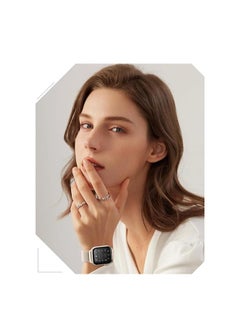 ten.tech Magnet Band Compatible with Apple Watch 41mm/40mm/38mm, Stainless Steel Watch Band for iWatch Series 1/2/3/4/5/6/7/SE 2 by Ten Tech – Starlight  - Image 4