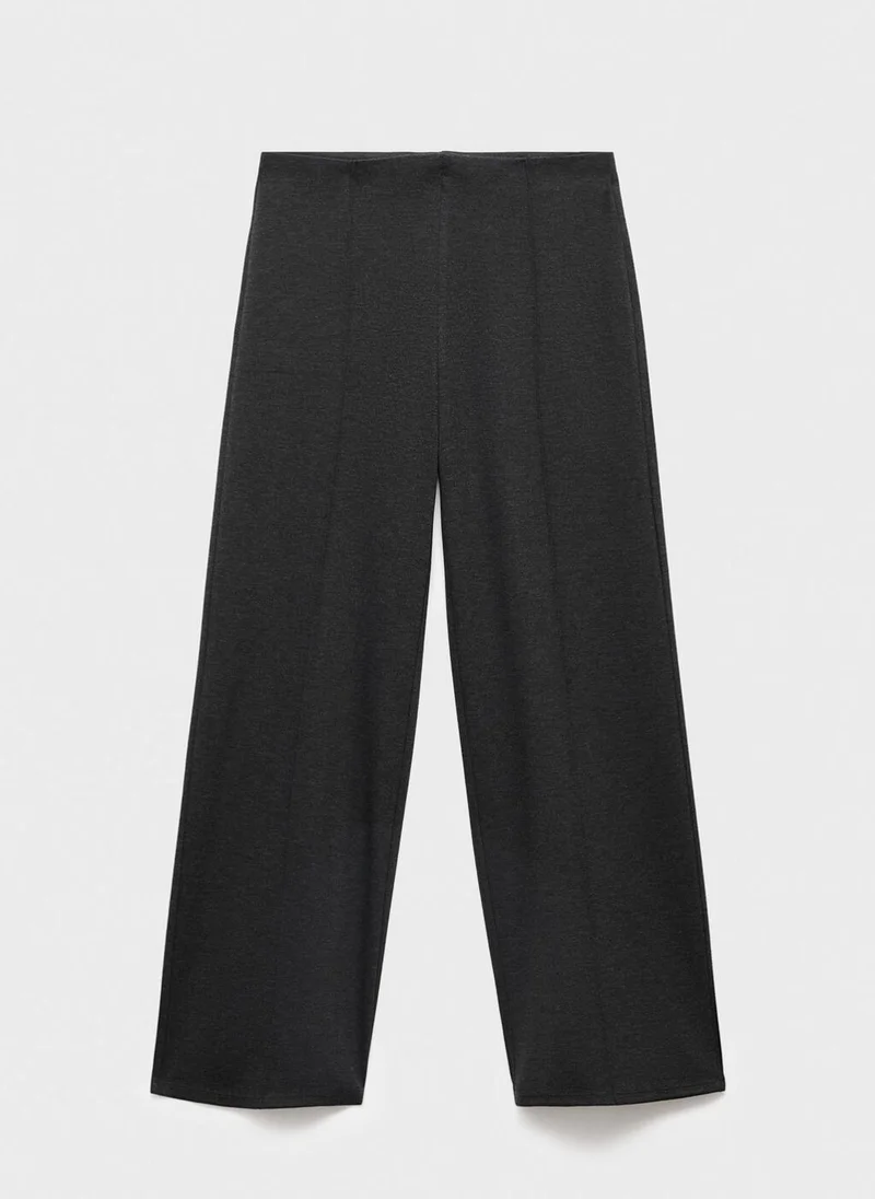 مانجو Straight-fit trousers with elastic waist