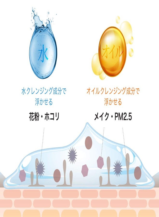 b.glen QuSome NanoOff Cleansing (120g | Japanese Makeup Remover & Face Cleanser | Hydrolyzed Keratin + Fermented Rose Honey | Made in Japan - Image 3