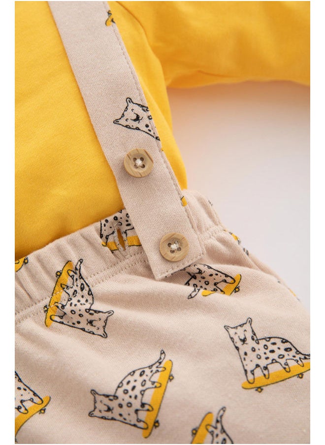 DeFacto - BabyBoy Regular Fit Envelope Neck Long Sleeve Knitted Set - 2 Piece - Image 1