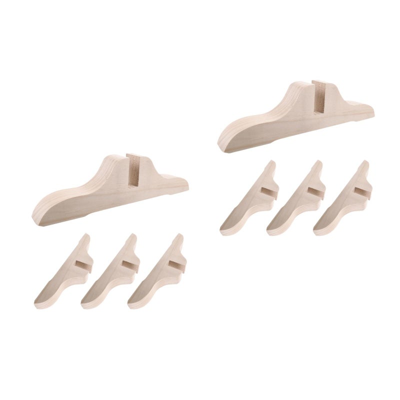 8 pcs Partition Support Room Divider Stand Base Divider Base Room Divider Holder - Image 2