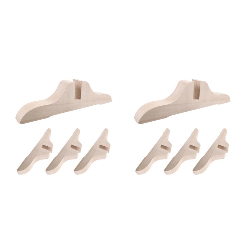 8 pcs Partition Support Room Divider Stand Base Divider Base Room Divider Holder - Image 5