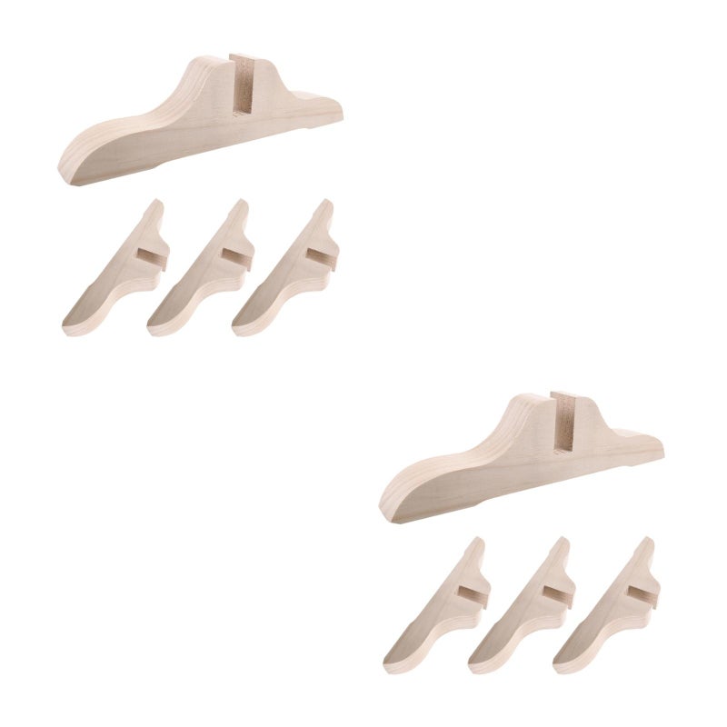 8 pcs Partition Support Room Divider Stand Base Divider Base Room Divider Holder - Image 3