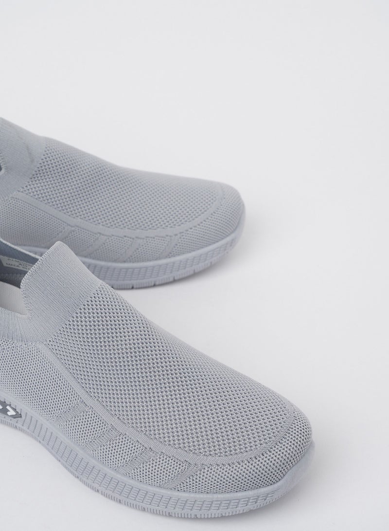 Cobblerz Cobblerz Men's Slip-on Low Top Sneakers Lt Grey  - Image 2
