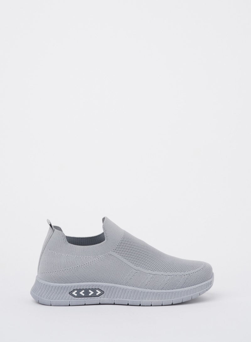 Cobblerz Cobblerz Men's Slip-on Low Top Sneakers Lt Grey  - Image 3
