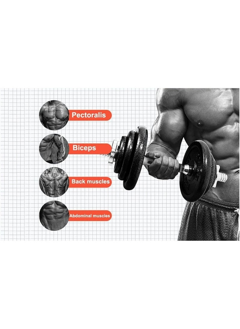 Huitich 20kg Adjustable Weight Dumbbell Set with Case  - Image 2