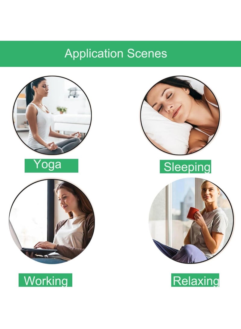 general Back, Neck, Legs and Knees Castor Oil Wraps, 6-Piece Reusable Organic Cotton Castor Oil Wrap Sleeves, Flannel Castor Oil Compression Pads - Image 3