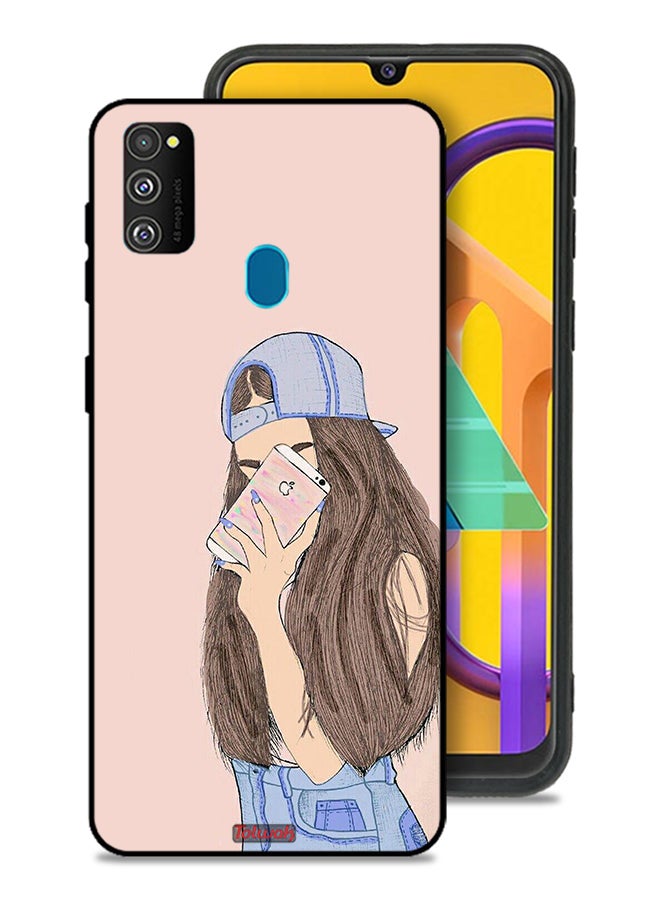 Tolwak Samsung Galaxy M30s Protective Case Cover Making Selfies - Image 1
